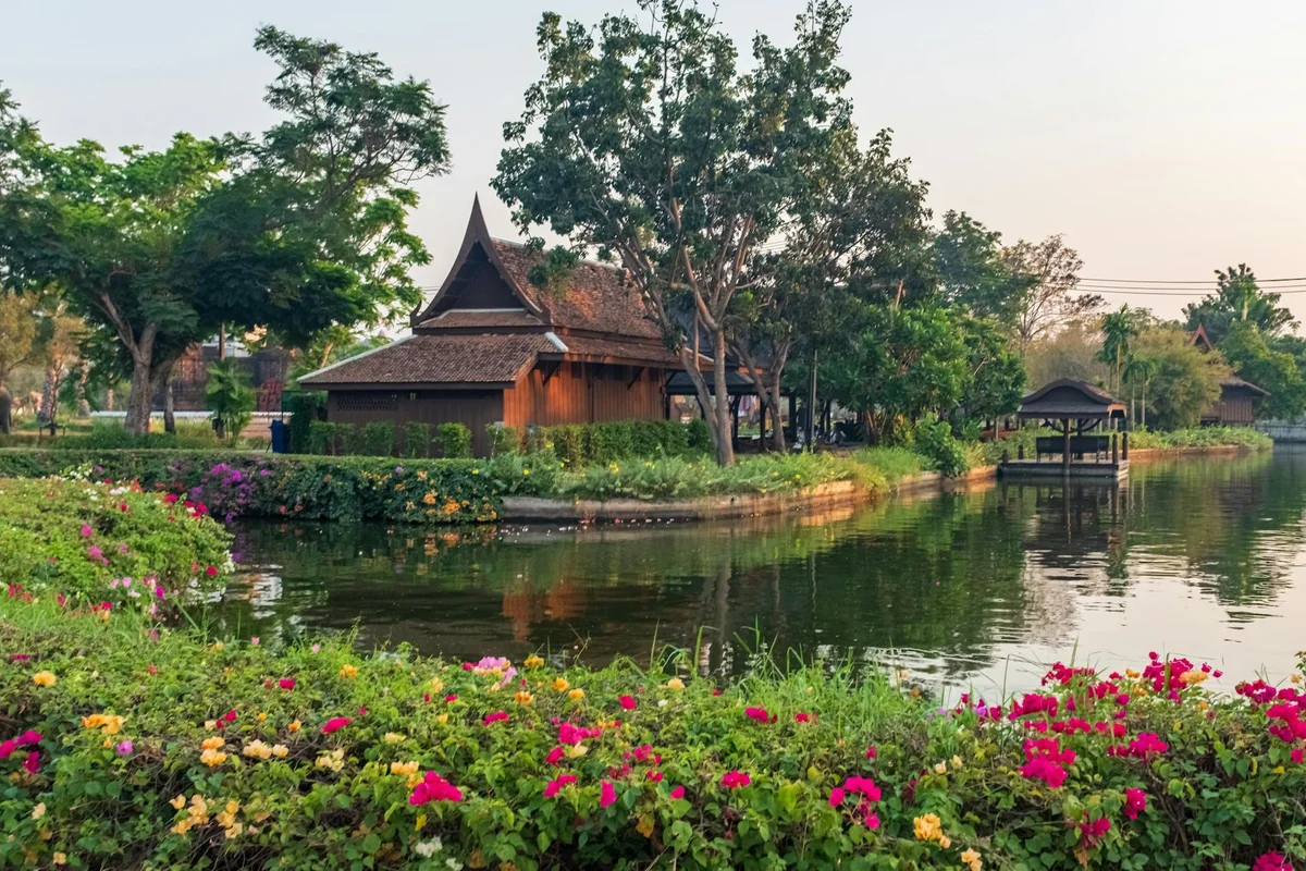 Jim Thompson House view 1