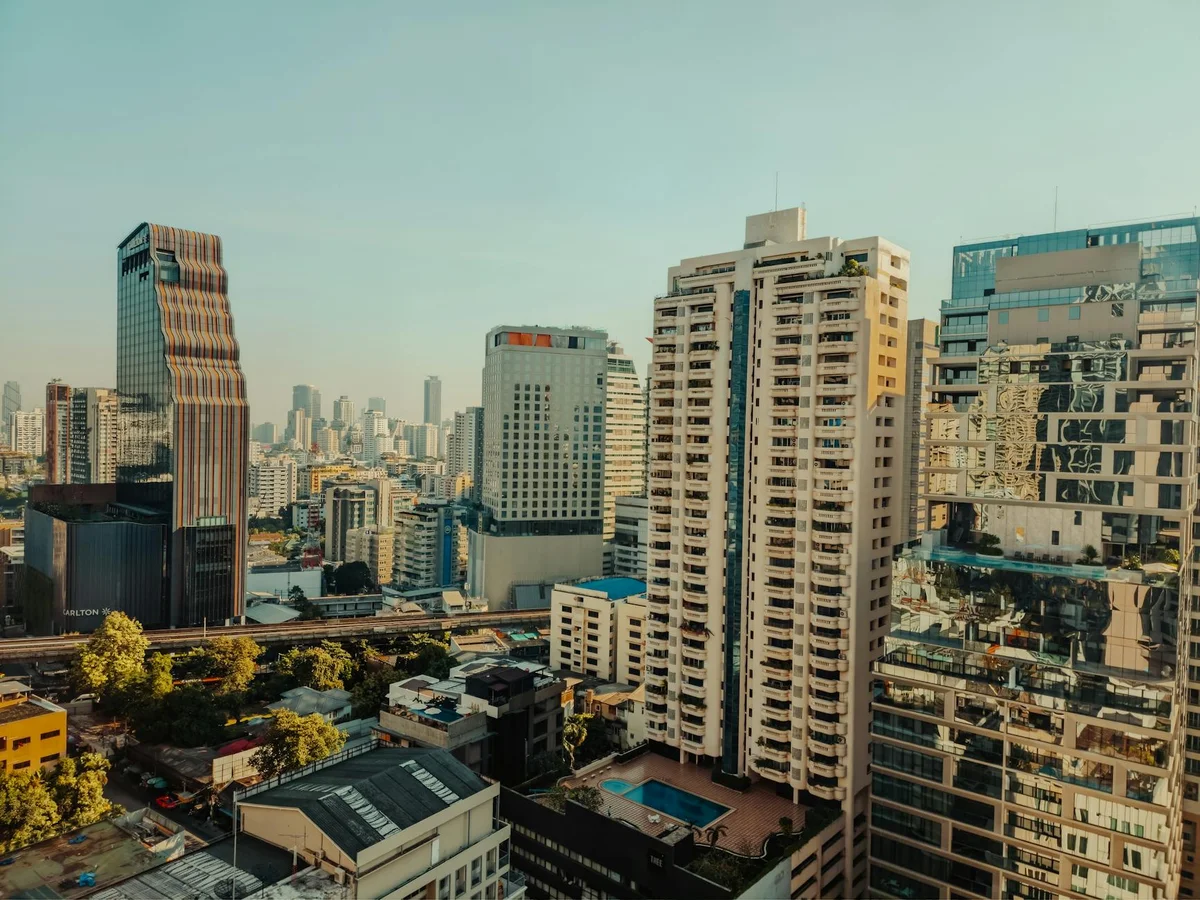 Mahanakhon SkyWalk view 1