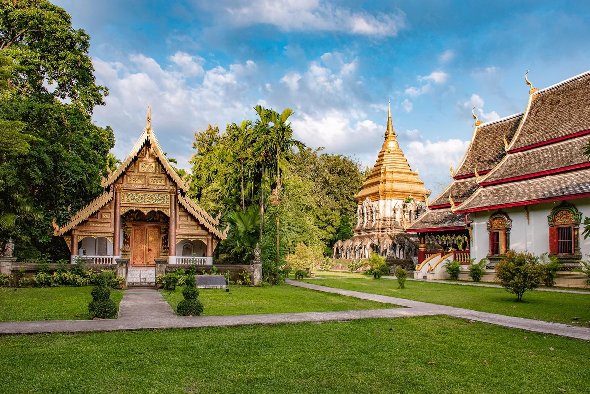 Wat Chiang Man view 1