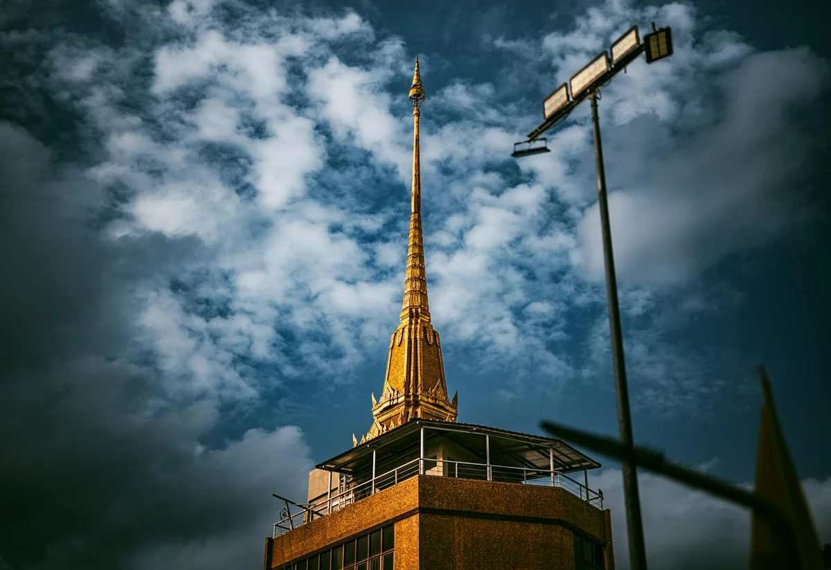 Wat Saket (The Golden Mount) view 2