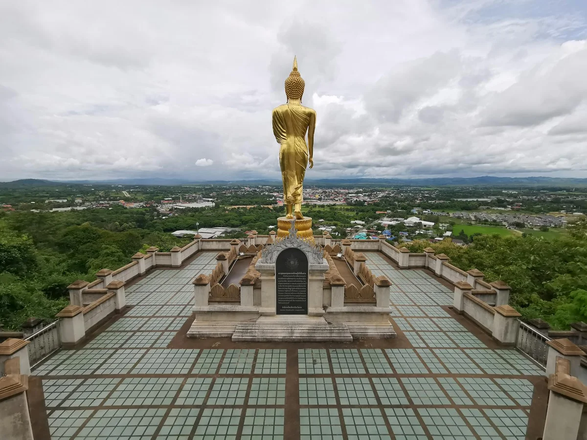 Wat Saket (The Golden Mount) view 1