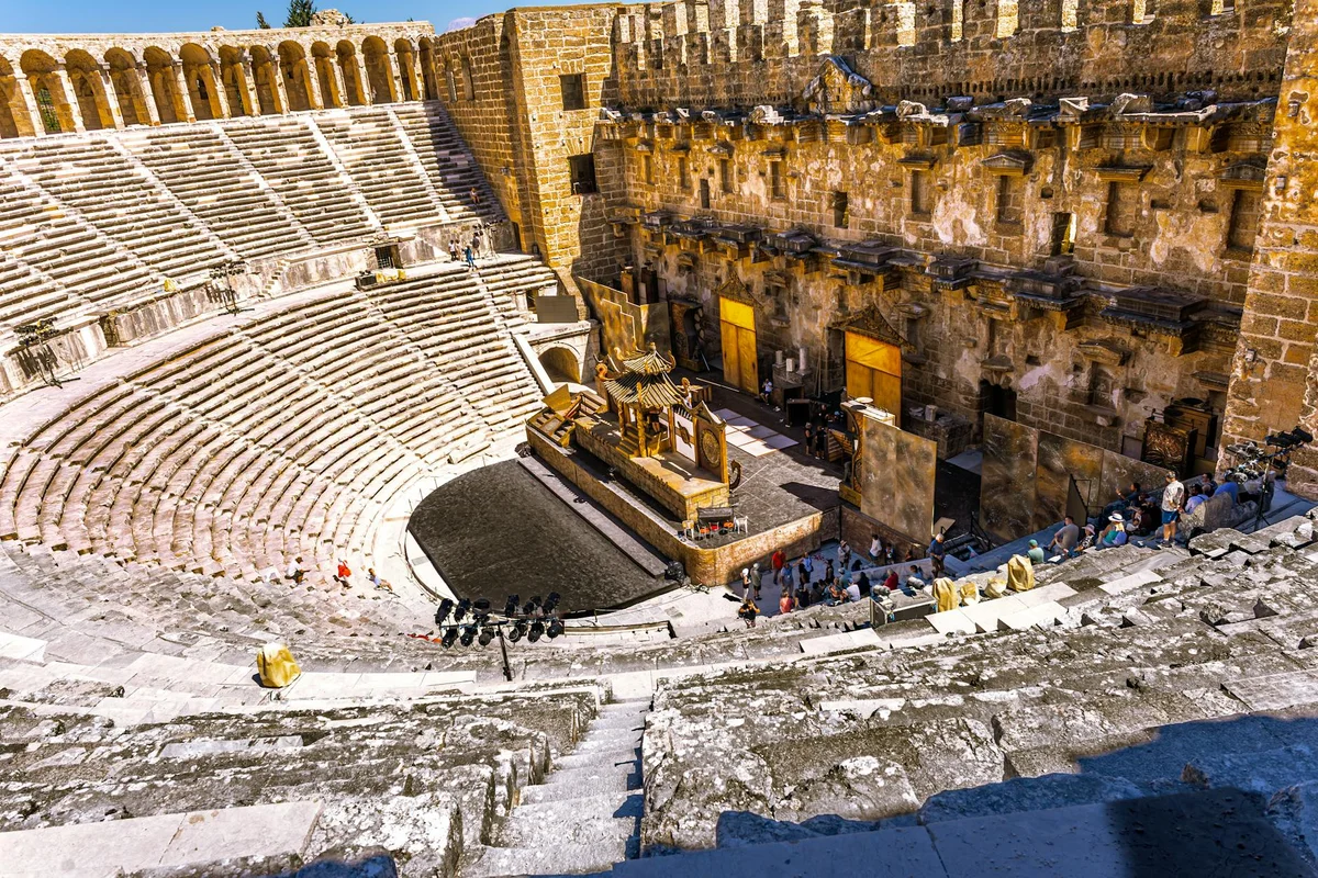 Aspendos Theater view 2
