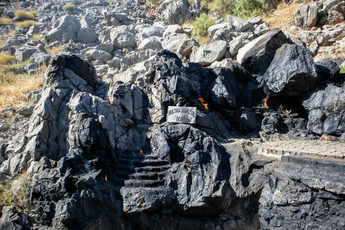 Yanartaş Fire Mountain view 1