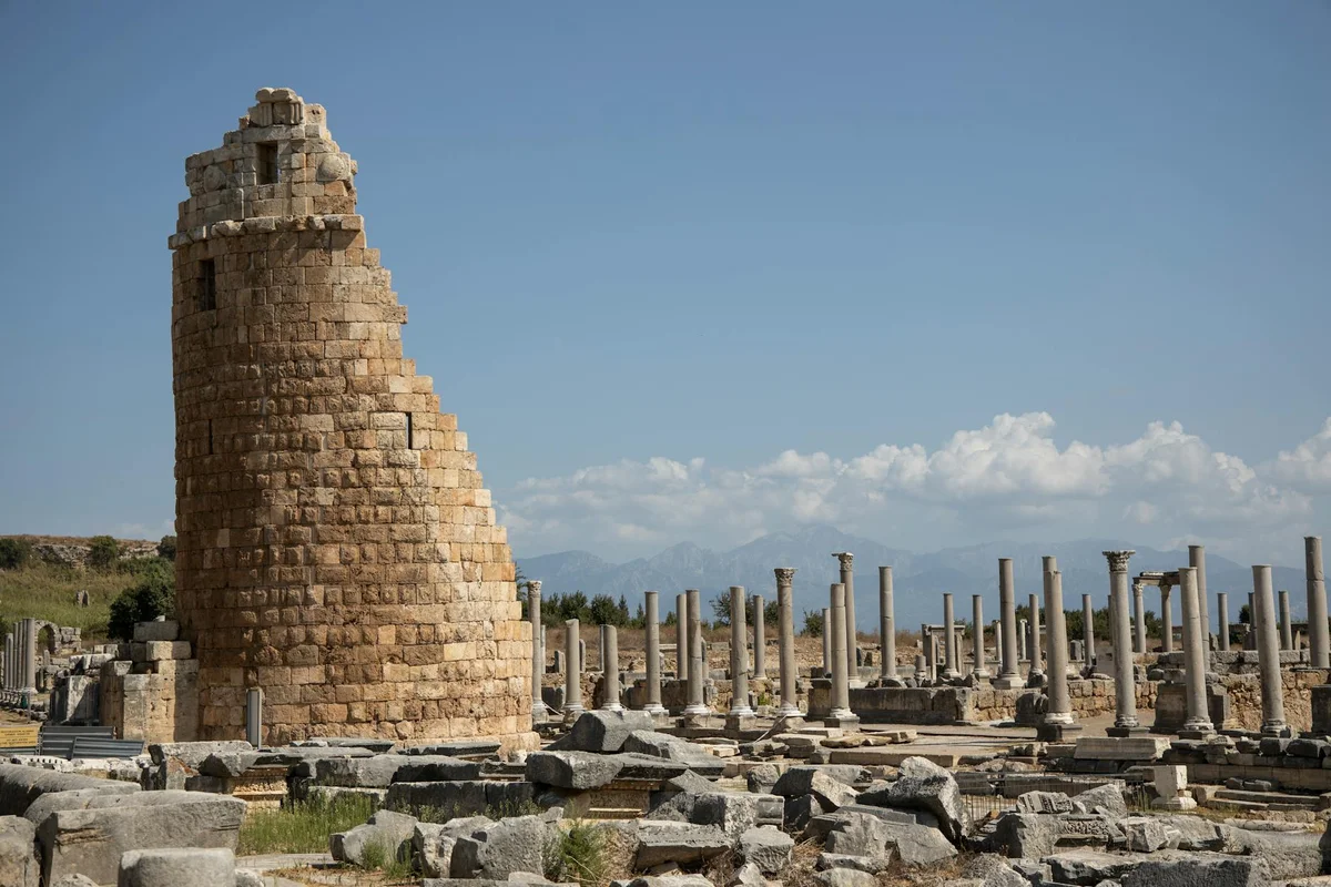 Perge Ancient City view 1