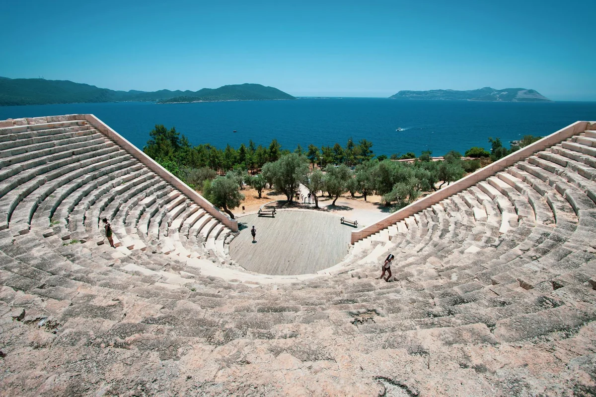 Phaselis Ruins view 2