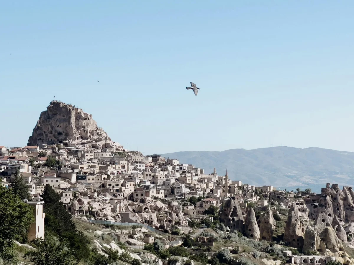 Uchisar Castle view 1