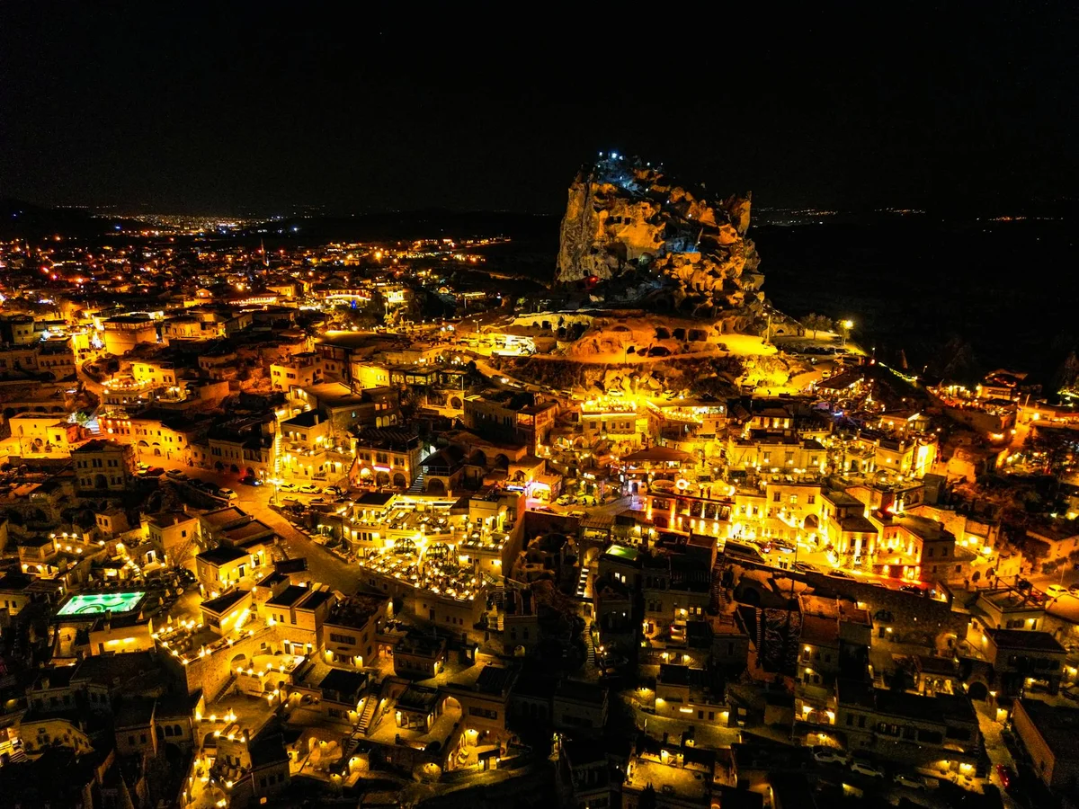 Uchisar Castle view 2