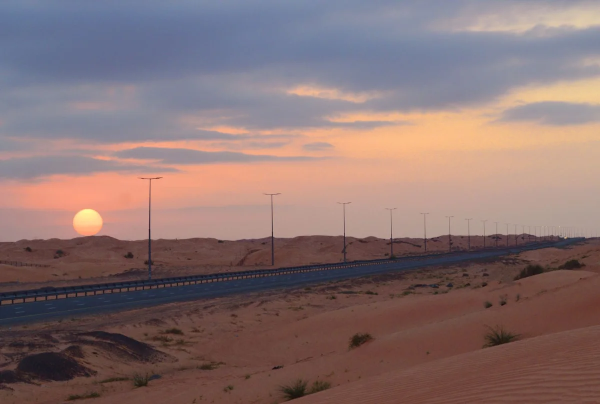 Karakum Desert Road feature