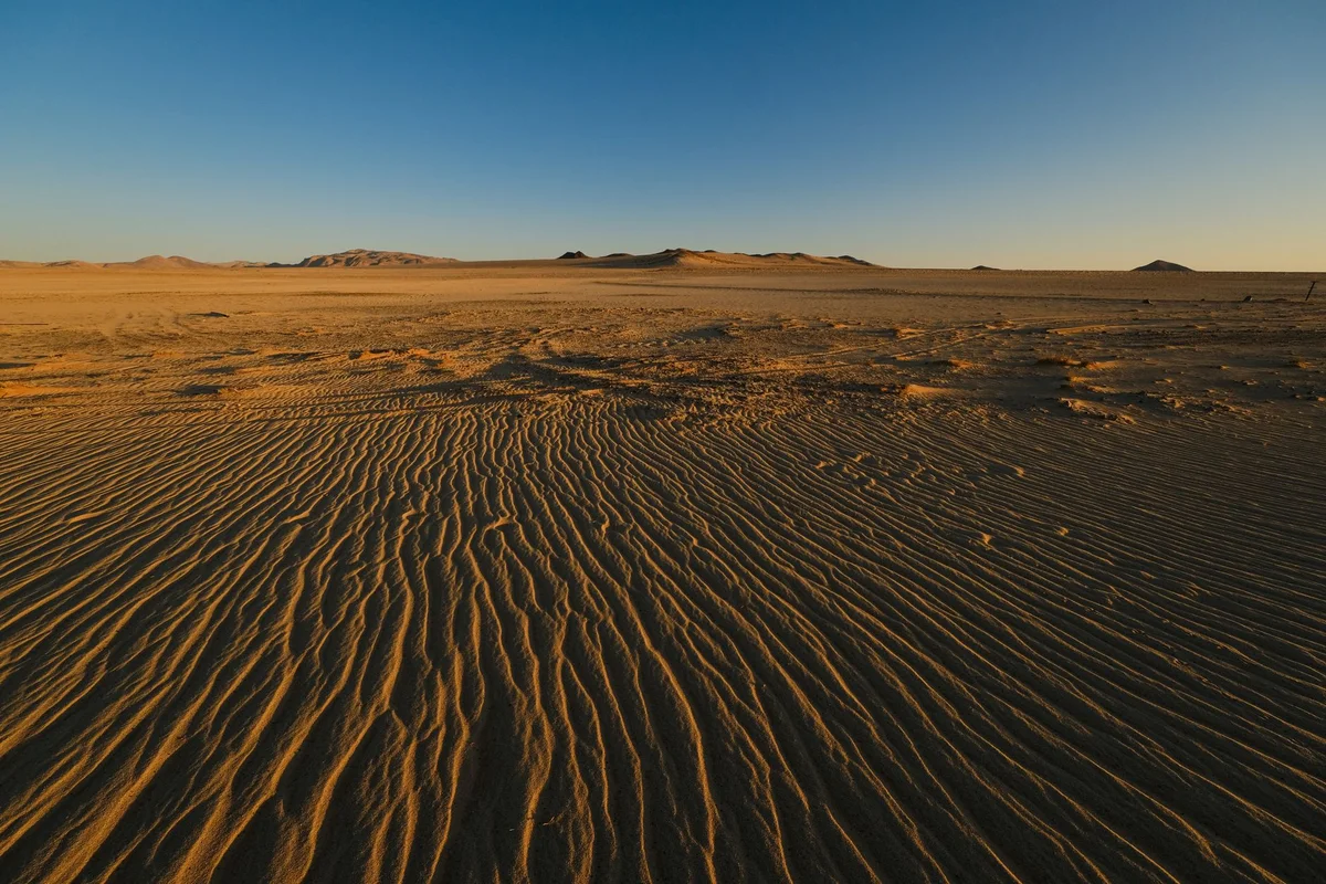 Karakum Desert Road view 1
