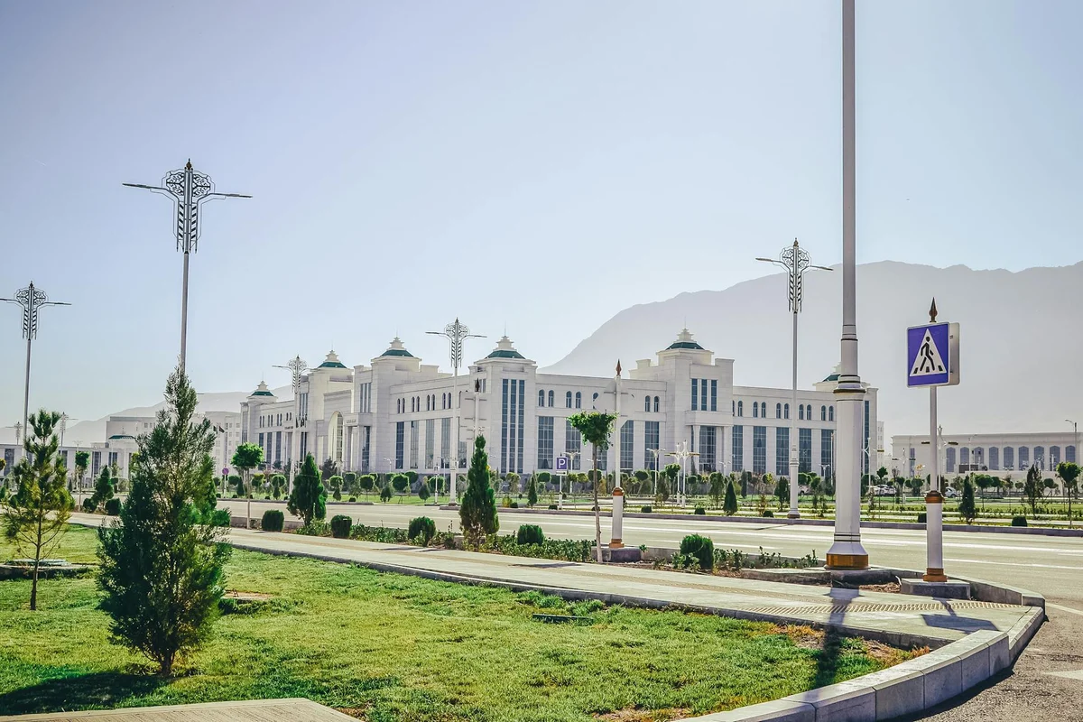 Ashgabat White Marble City view 1