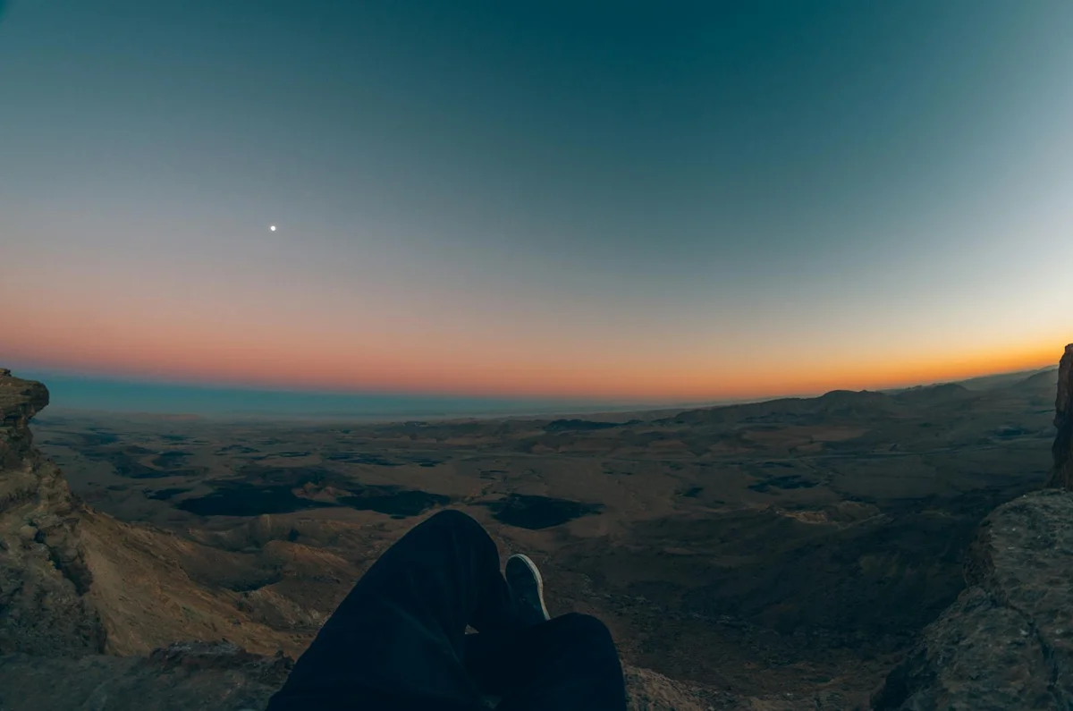 Darvaza Gas Crater view 1