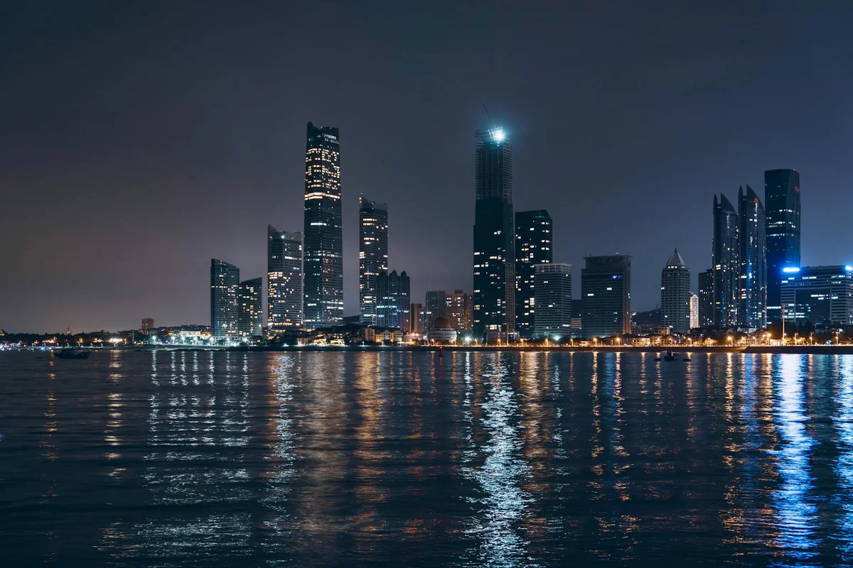 Etihad Towers view 1