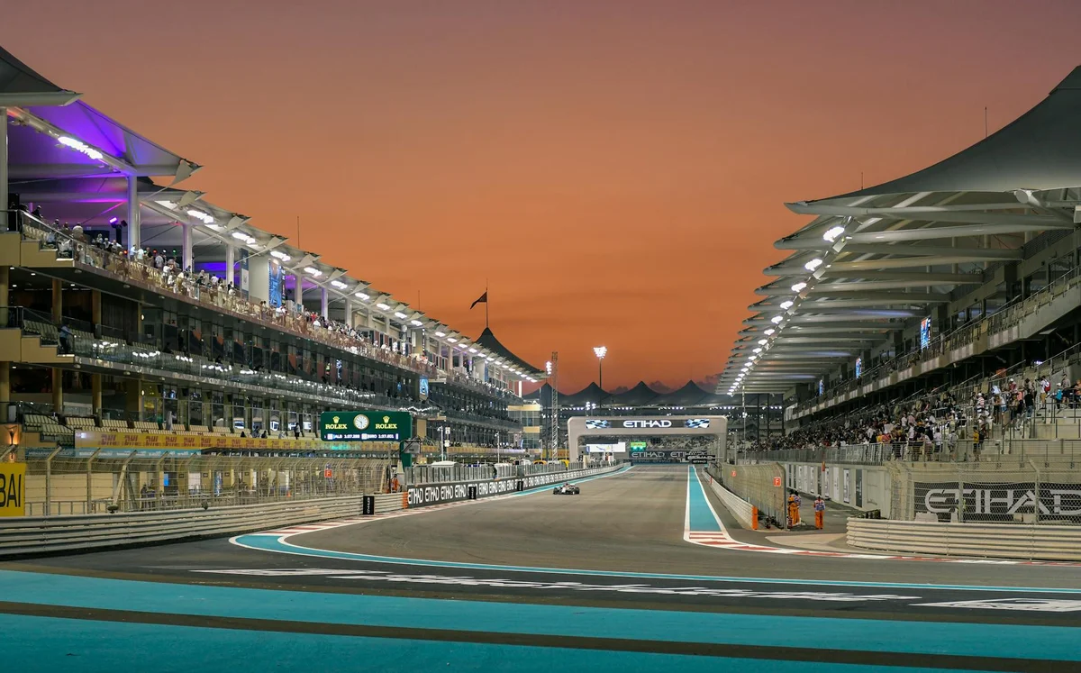 Yas Marina Circuit view 1