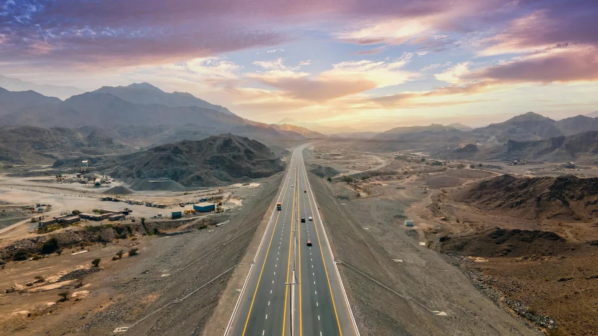Fujairah Musical Road view 1
