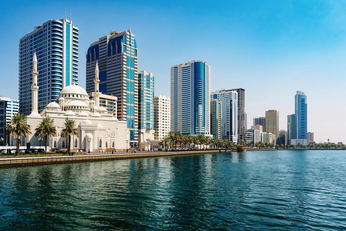 Sharjah Corniche view 1