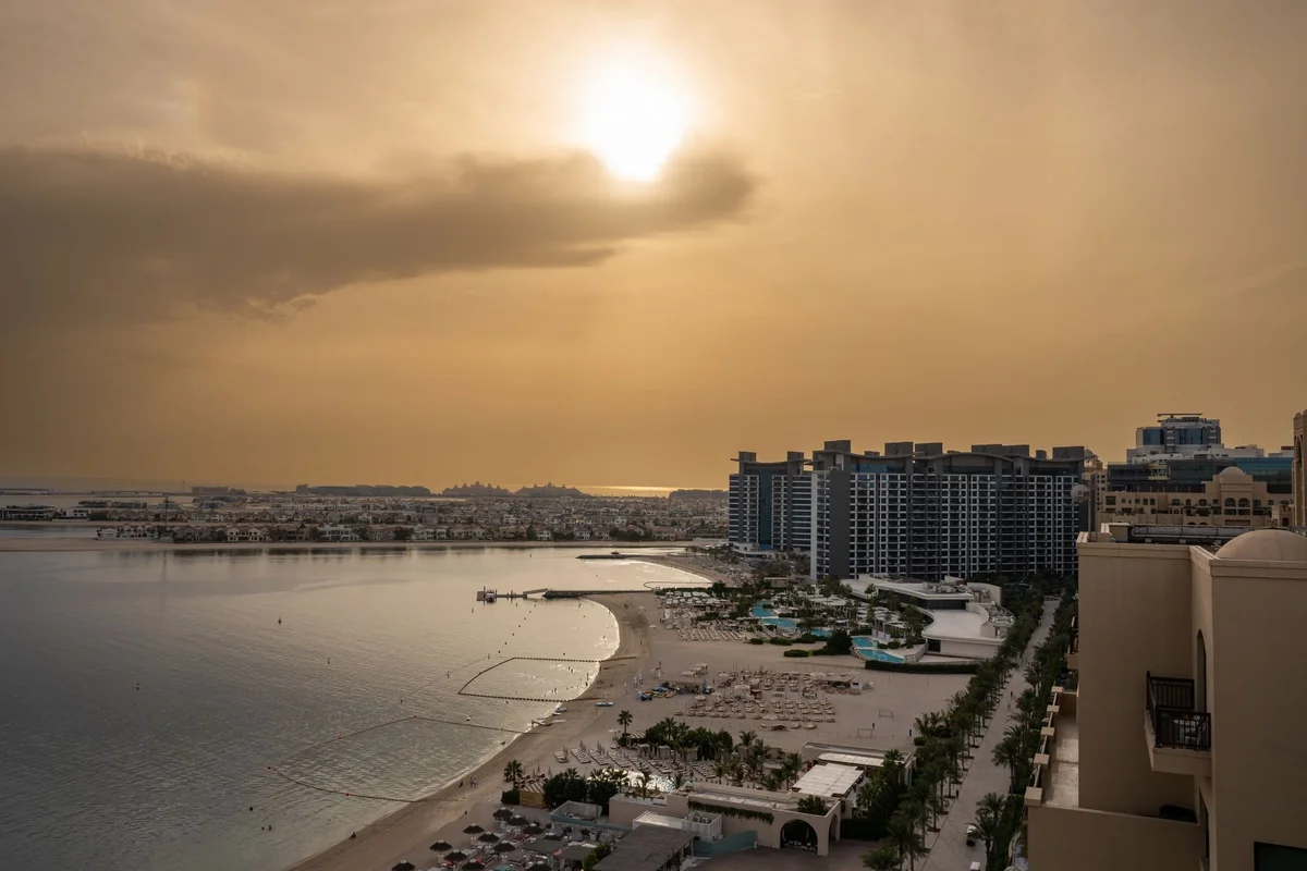 Al Hamra Beach view 1
