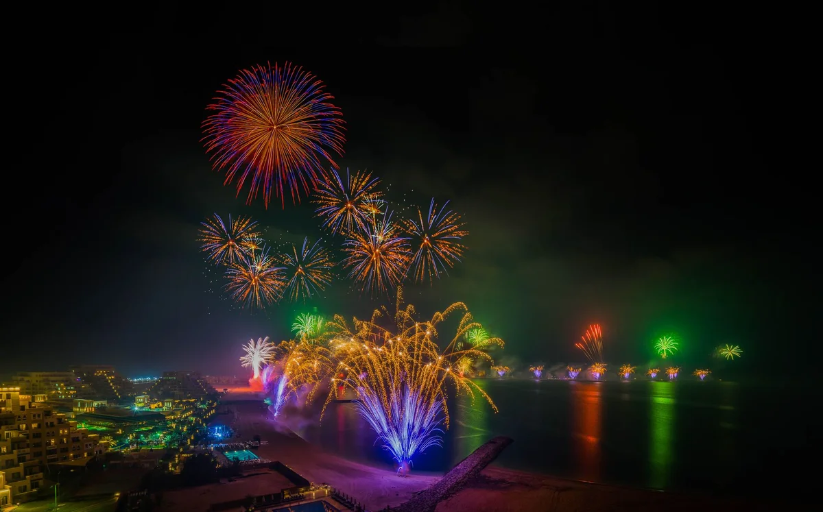 Al Hamra Beach view 2
