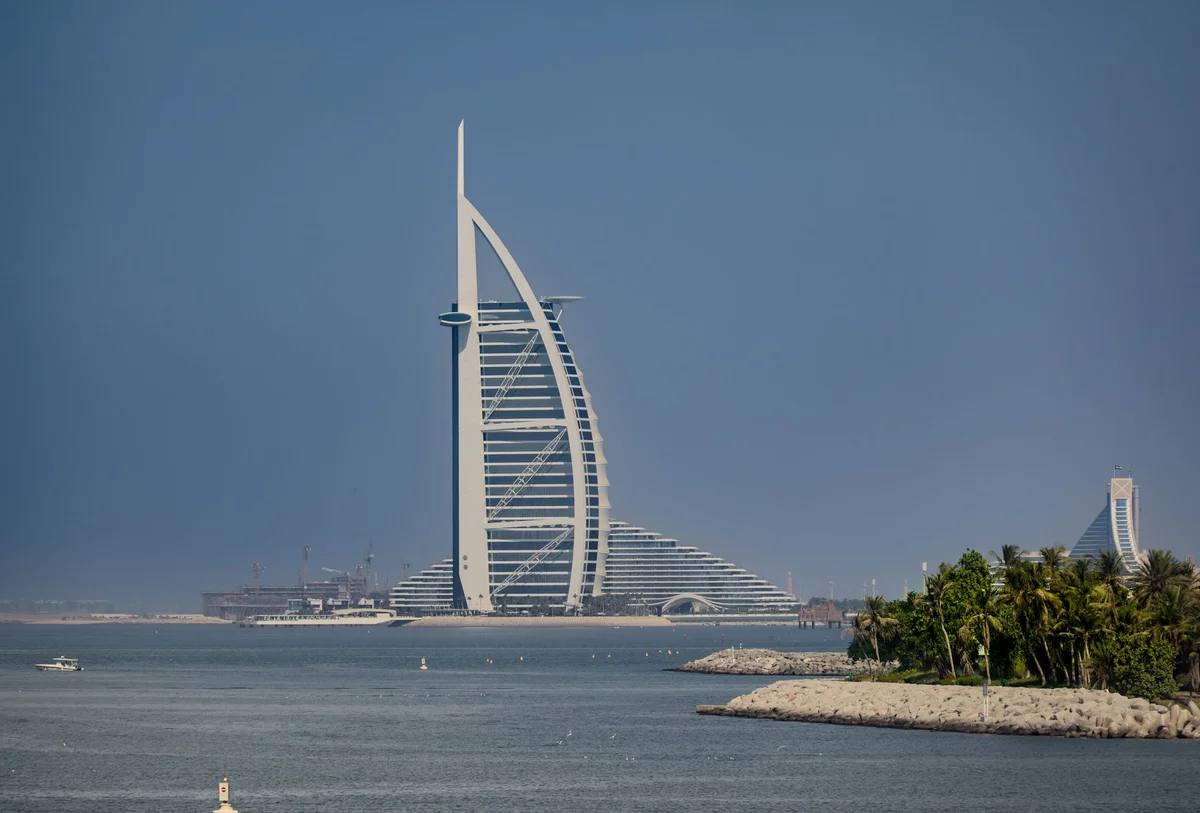 Burj Al Arab view 1