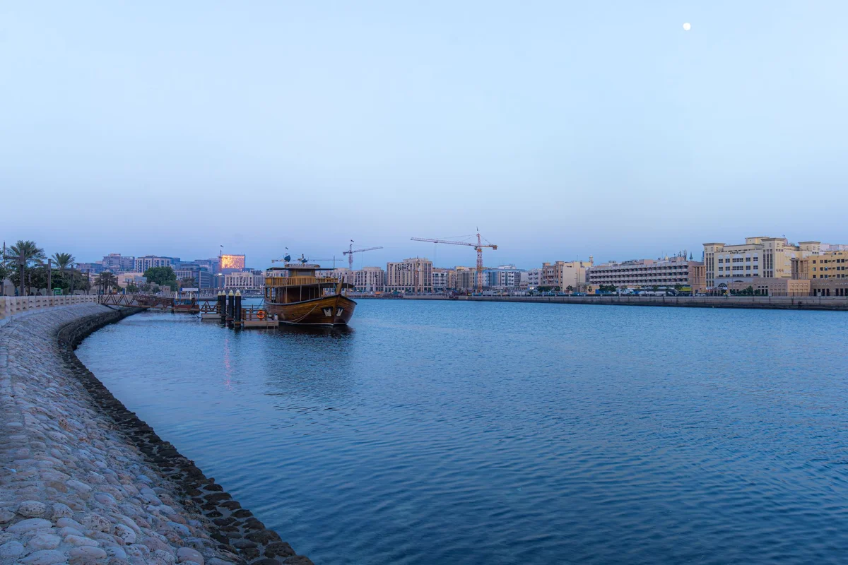 Dubai Creek Abra view 2