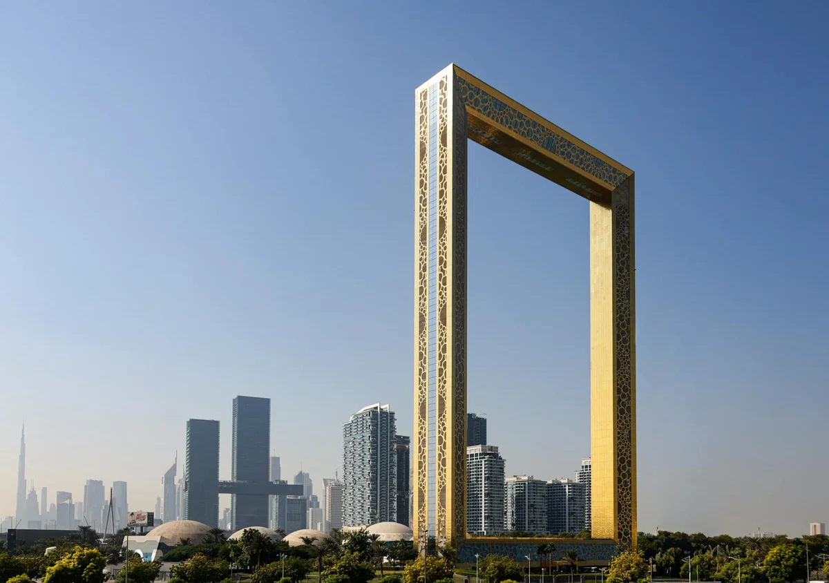 Dubai Frame feature