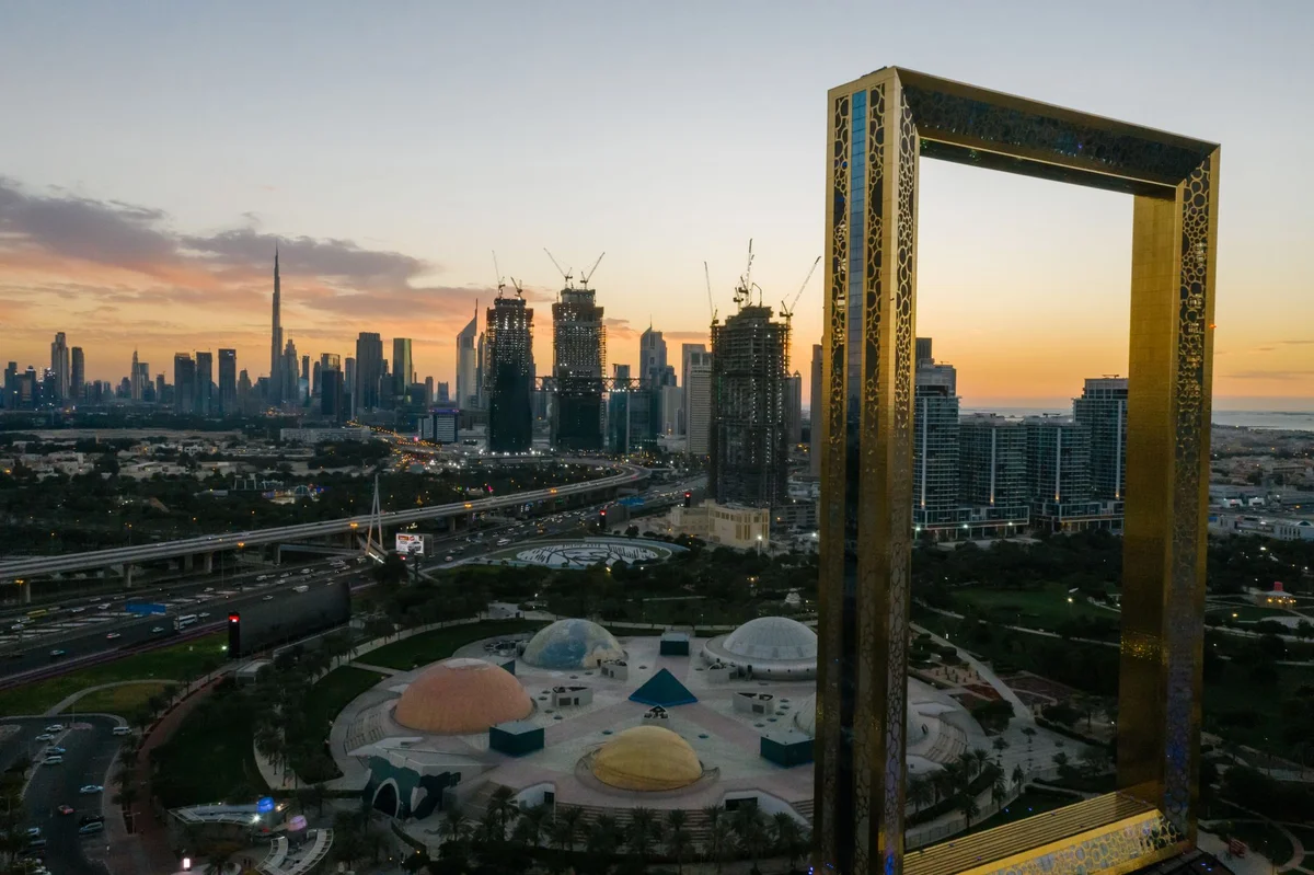 Dubai Frame feature