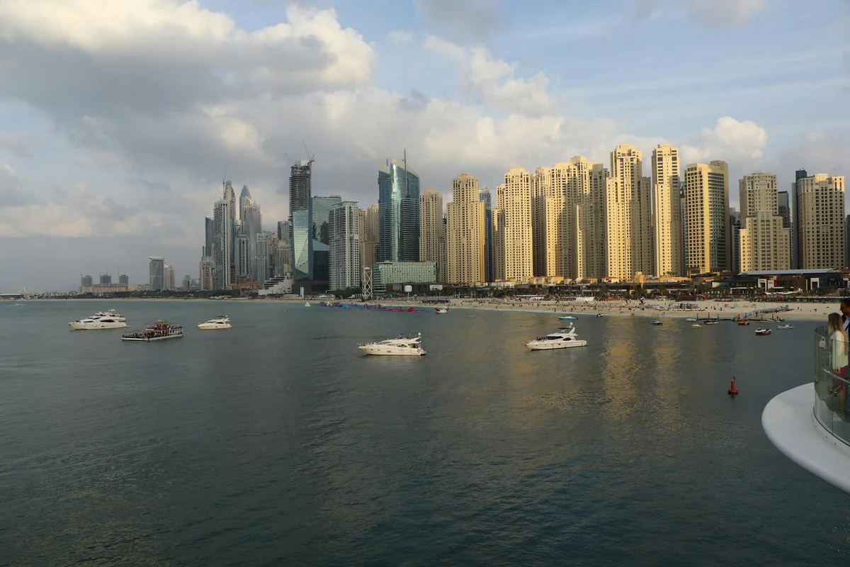 JBR Beach view 2