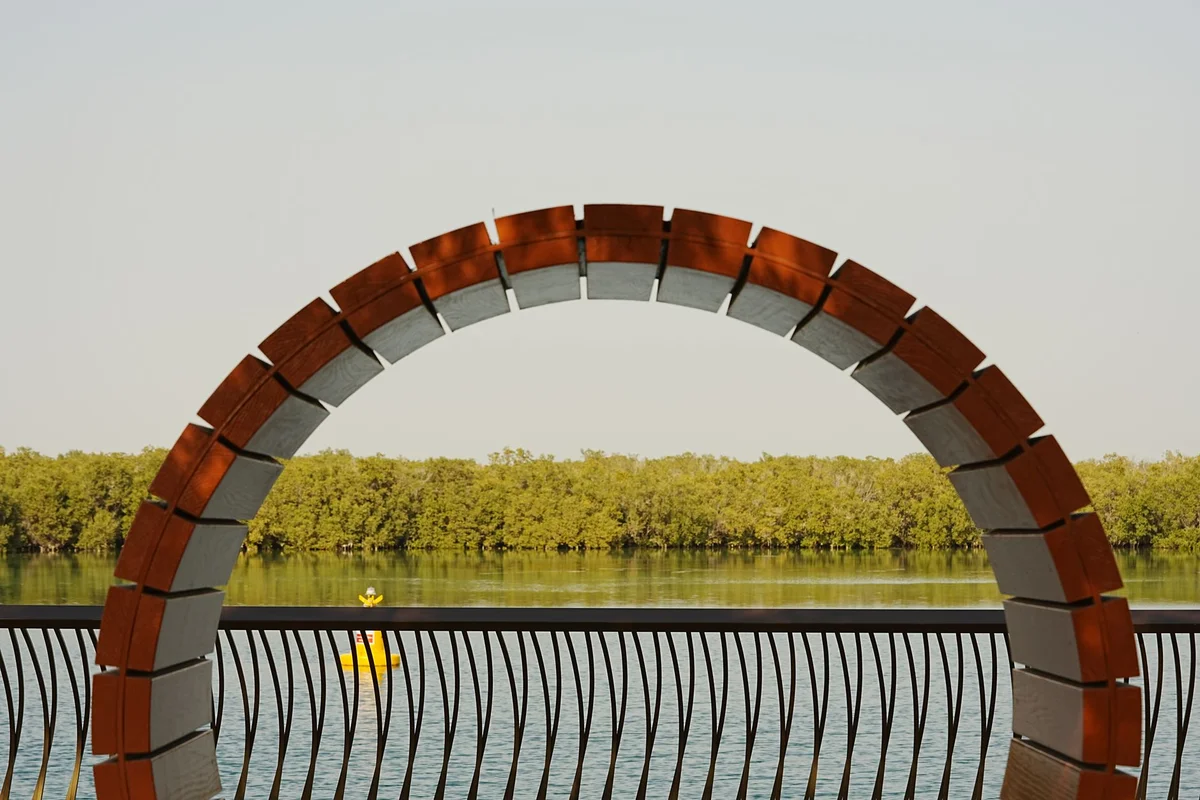 Jubail Mangrove Park view 1