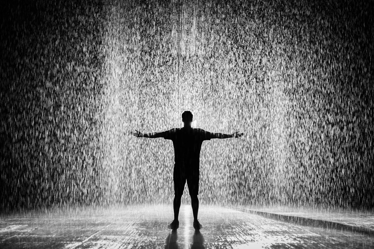 Rain Room feature