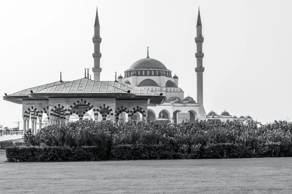 Sharjah Mosque view 2