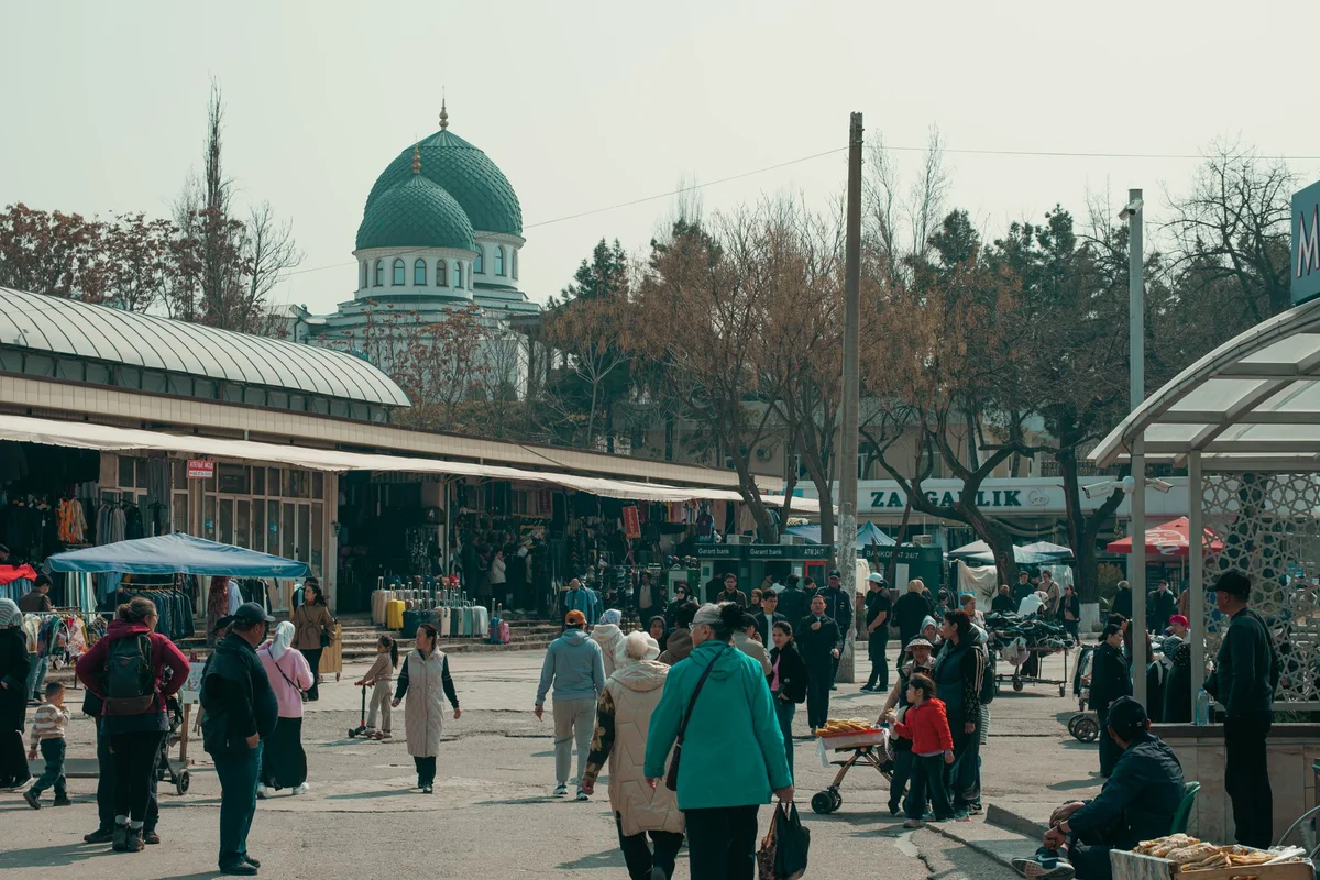 Chorsu Bazaar view 2