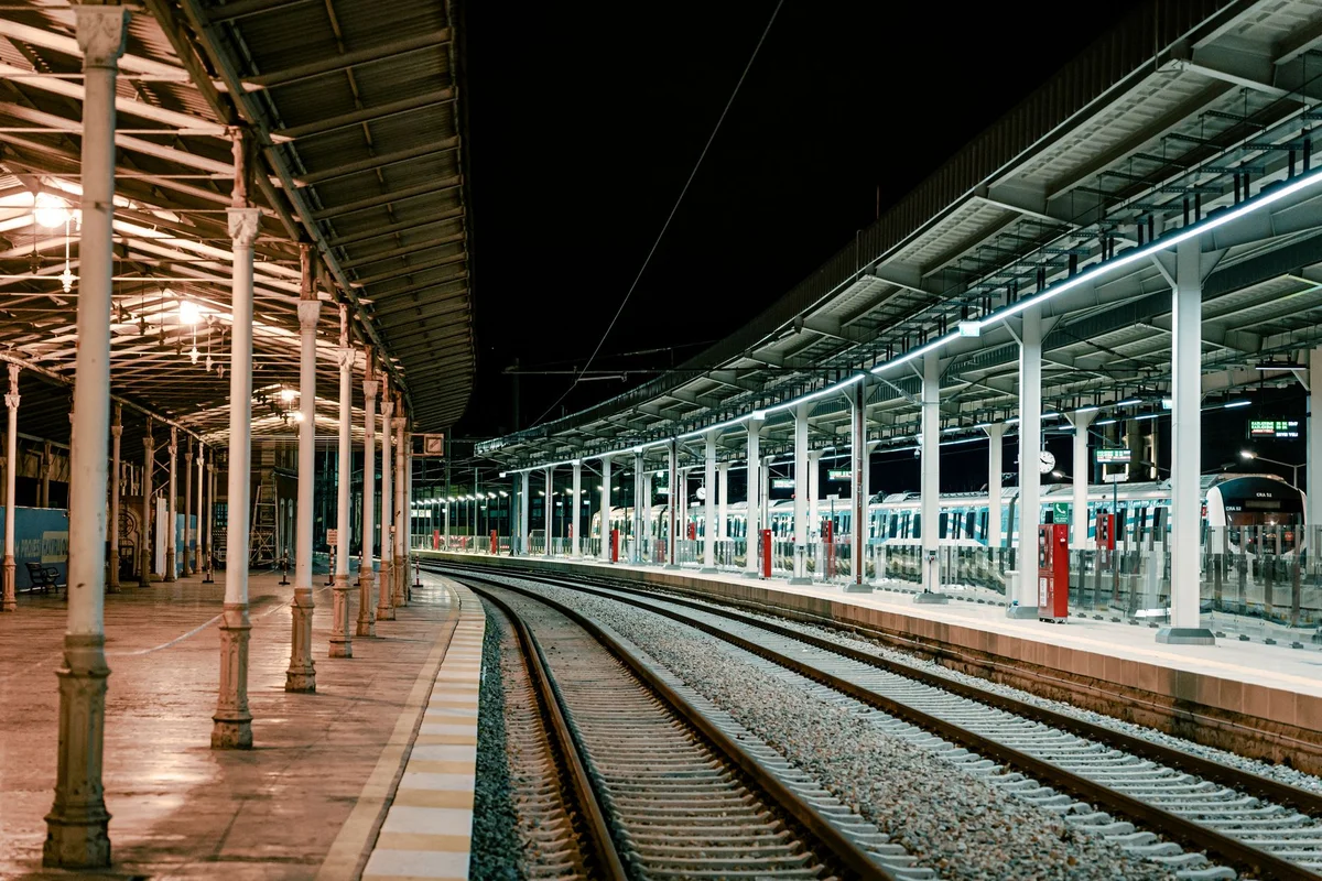 Khiva Railway Station view 1