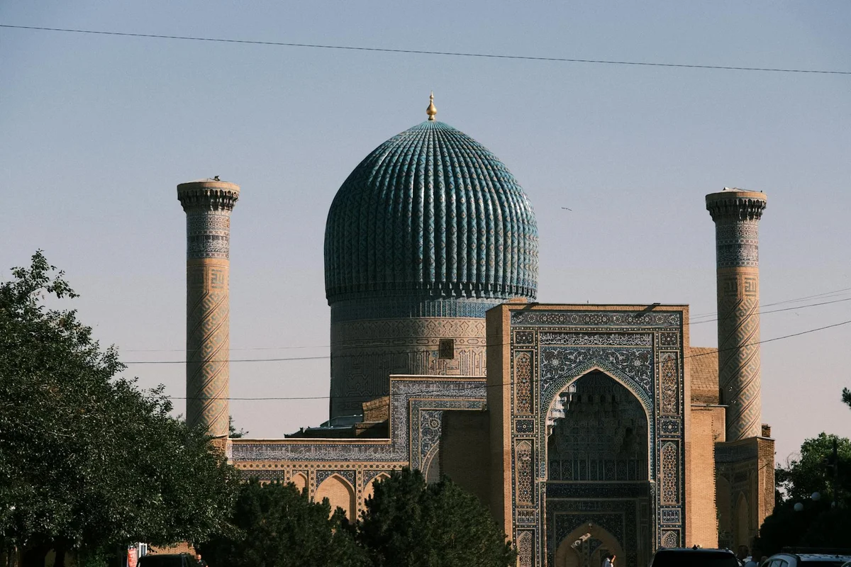 Gur-e Amir Mausoleum view 1