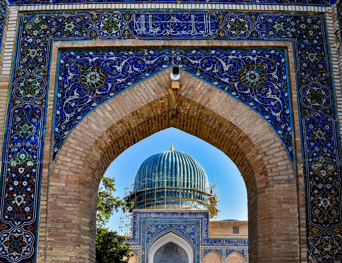 Gur-e Amir Mausoleum feature