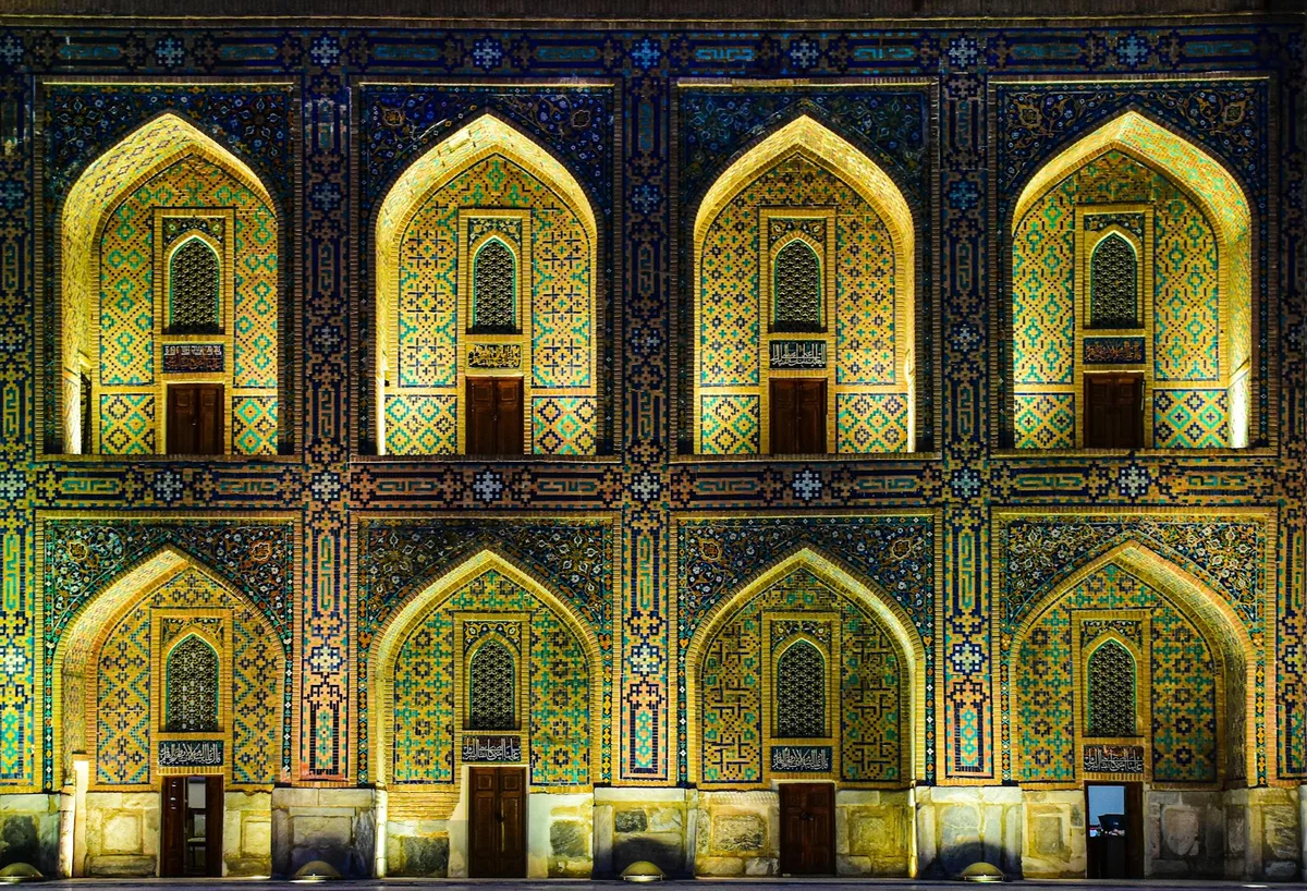Registan Square view 1