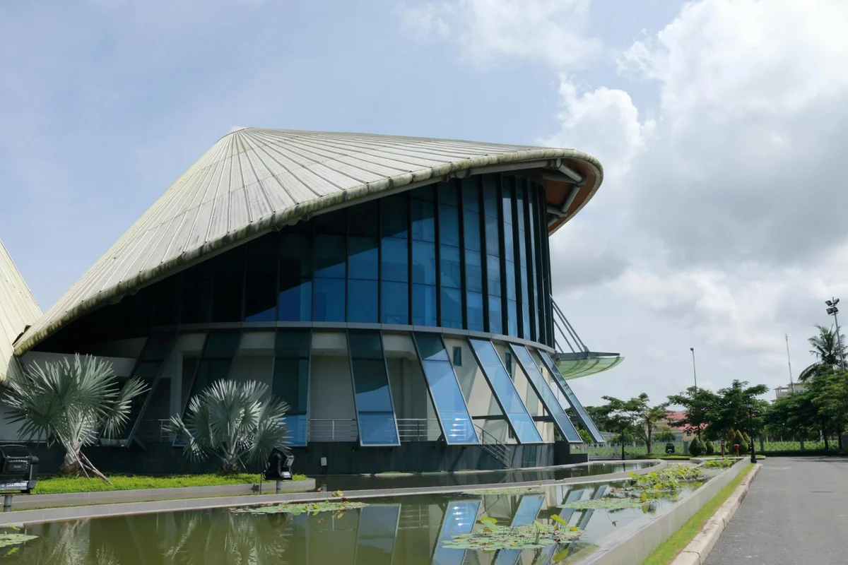 Quang Ninh Museum and Library view 1
