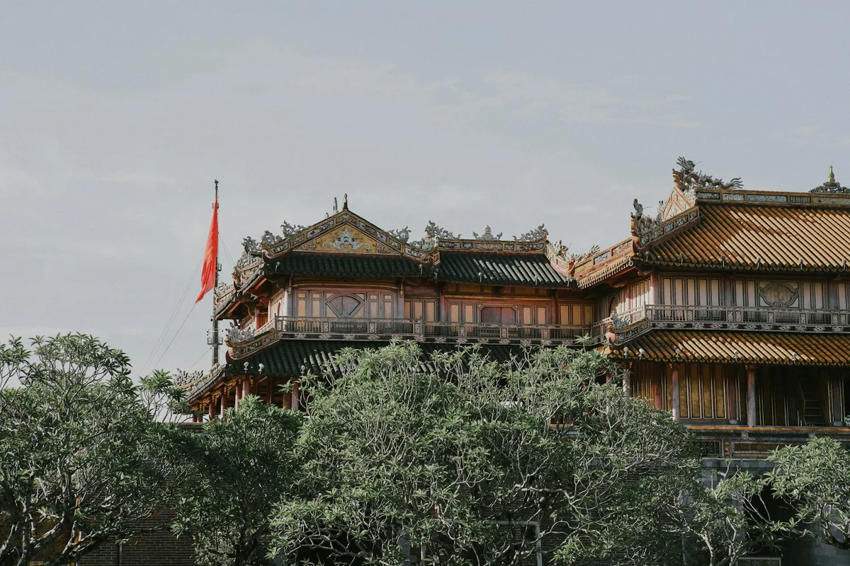 Hien Lam Pavilion view 2