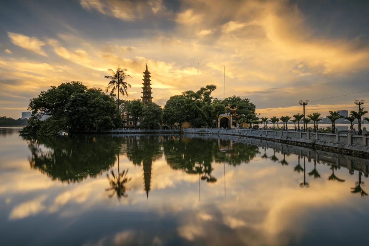 Ho Chi Minh Park view 1