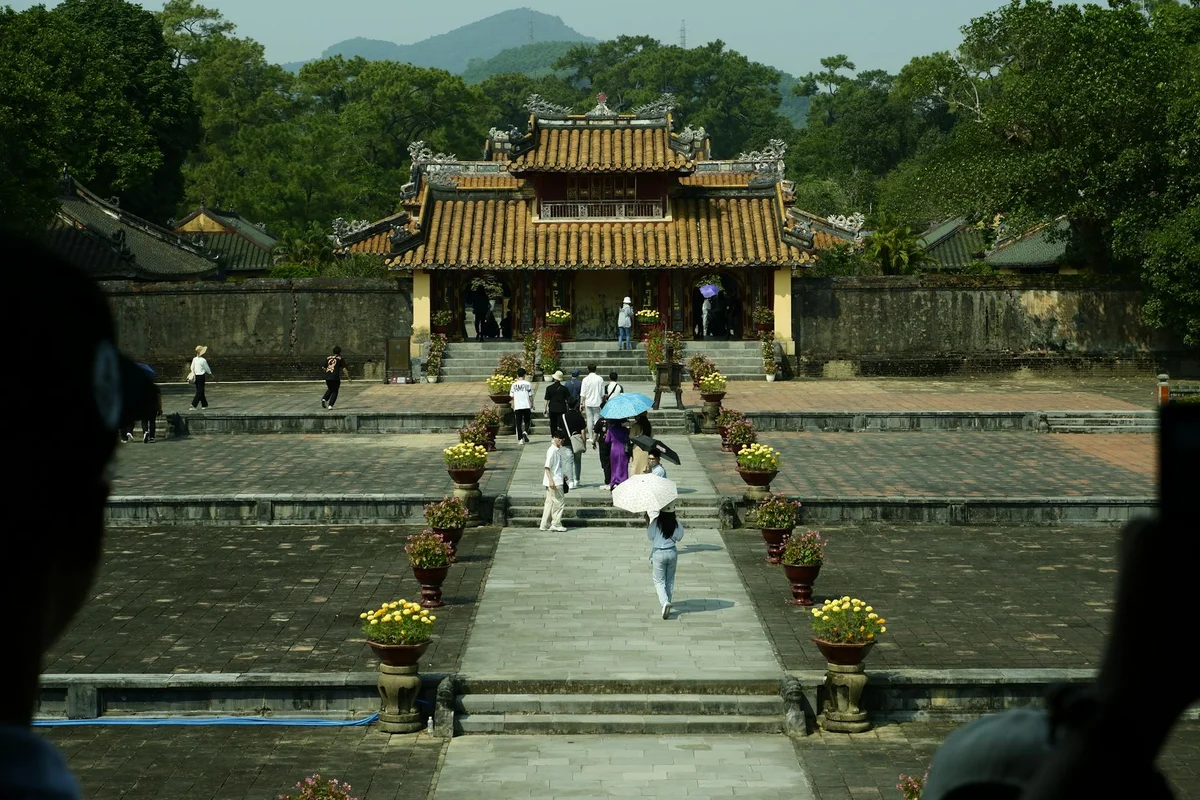 Tomb of Emperor Minh Mang view 1