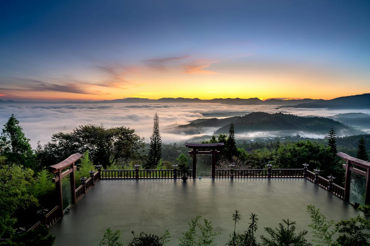 Ho Quoc Pagoda view 1