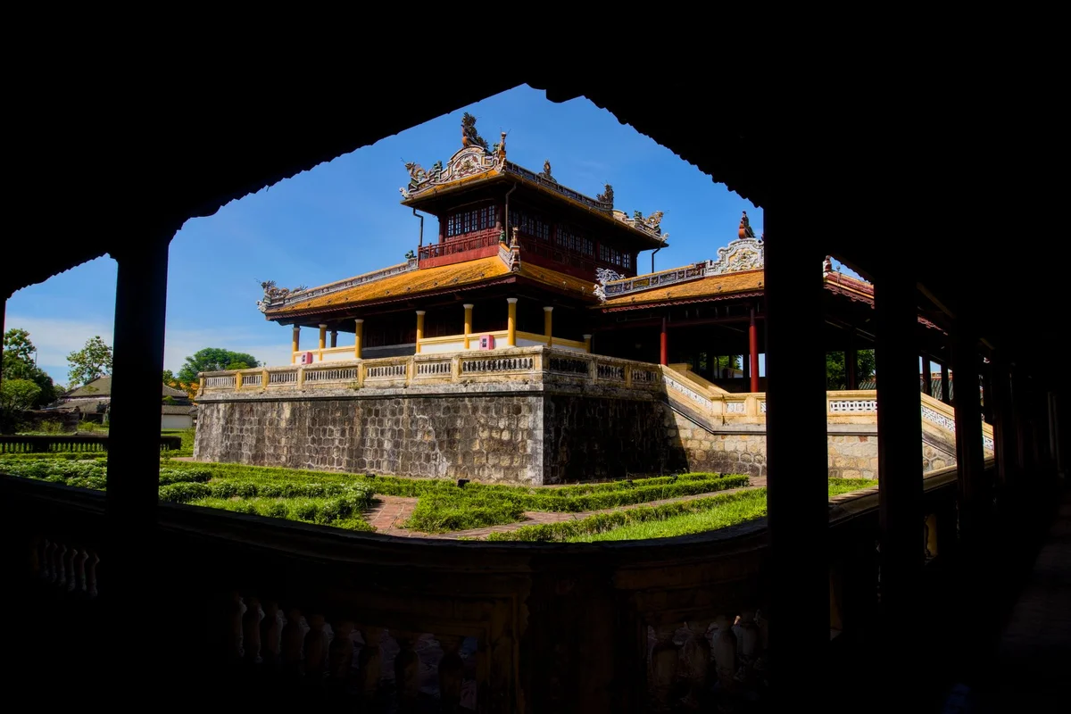 An Dinh Palace view 2