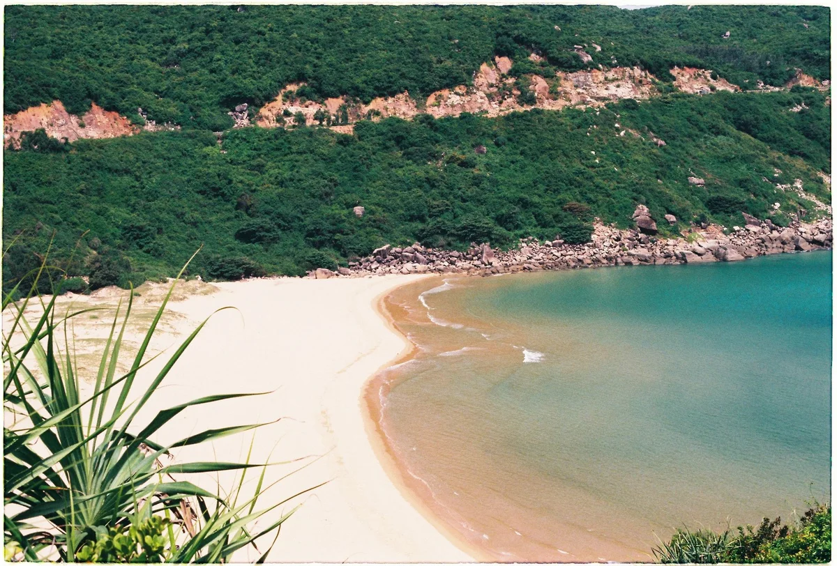 Ba Trai Dao Beach view 1