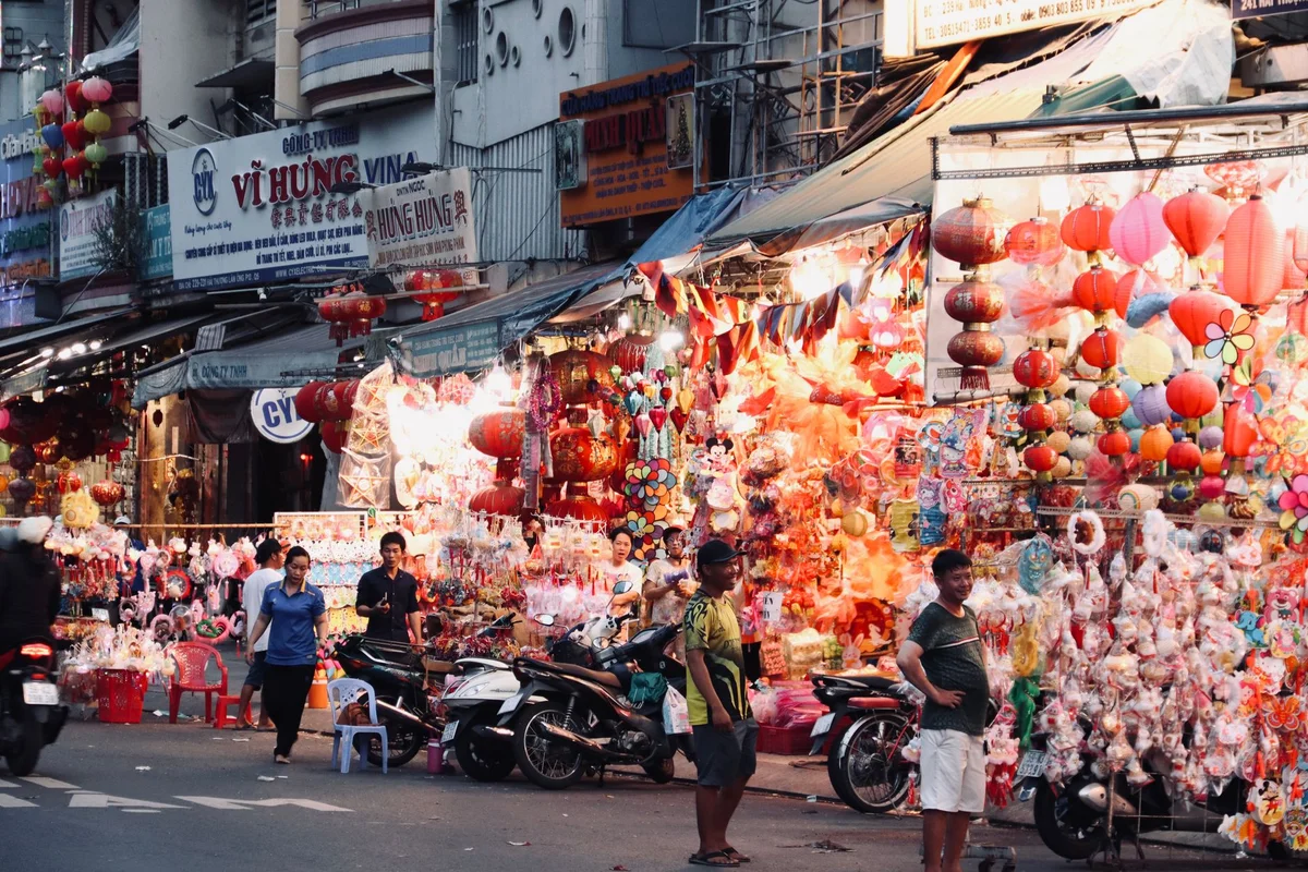 Nha Trang Night Market view 2