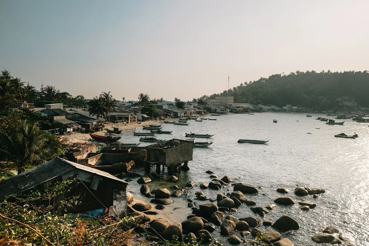 Rach Vem Fishing Village view 2