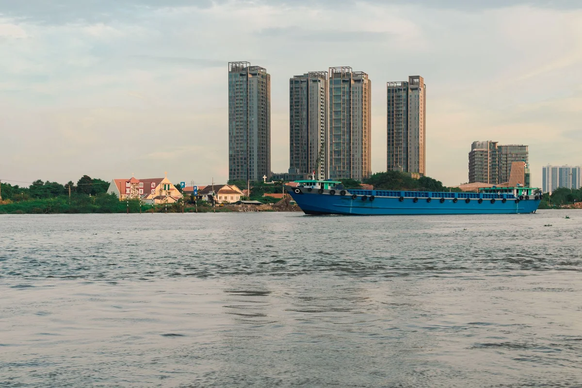 Saigon River view 1