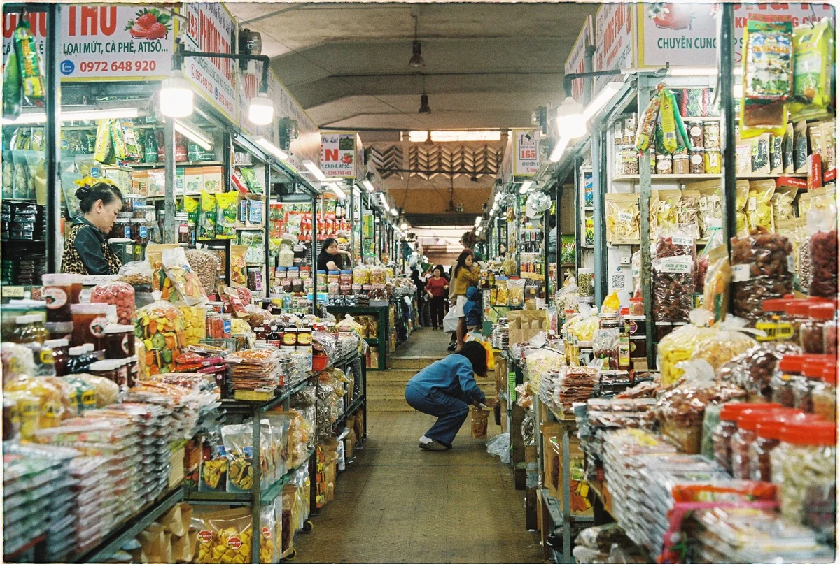 Tan Dinh Market view 1