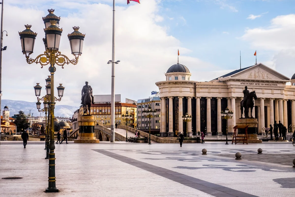 Skanderbeg Square view 2
