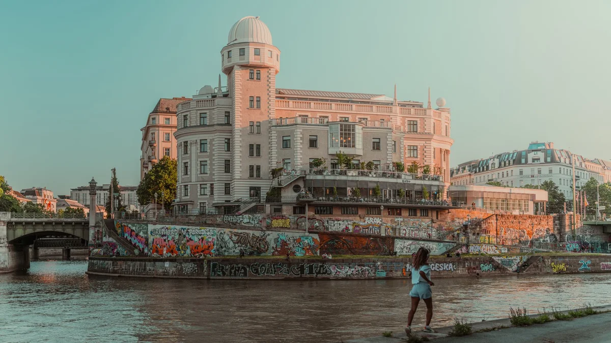 Donaukanal view 1
