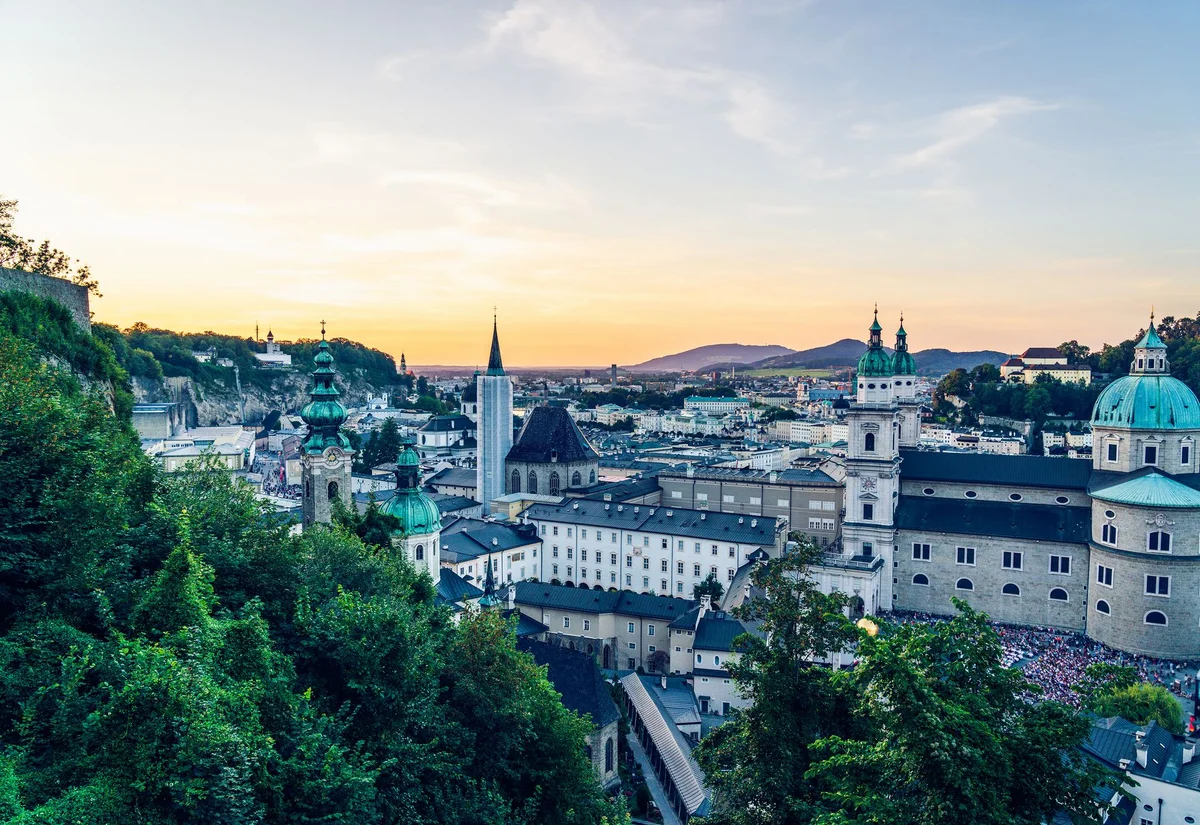 Hohensalzburg Fortress view 2