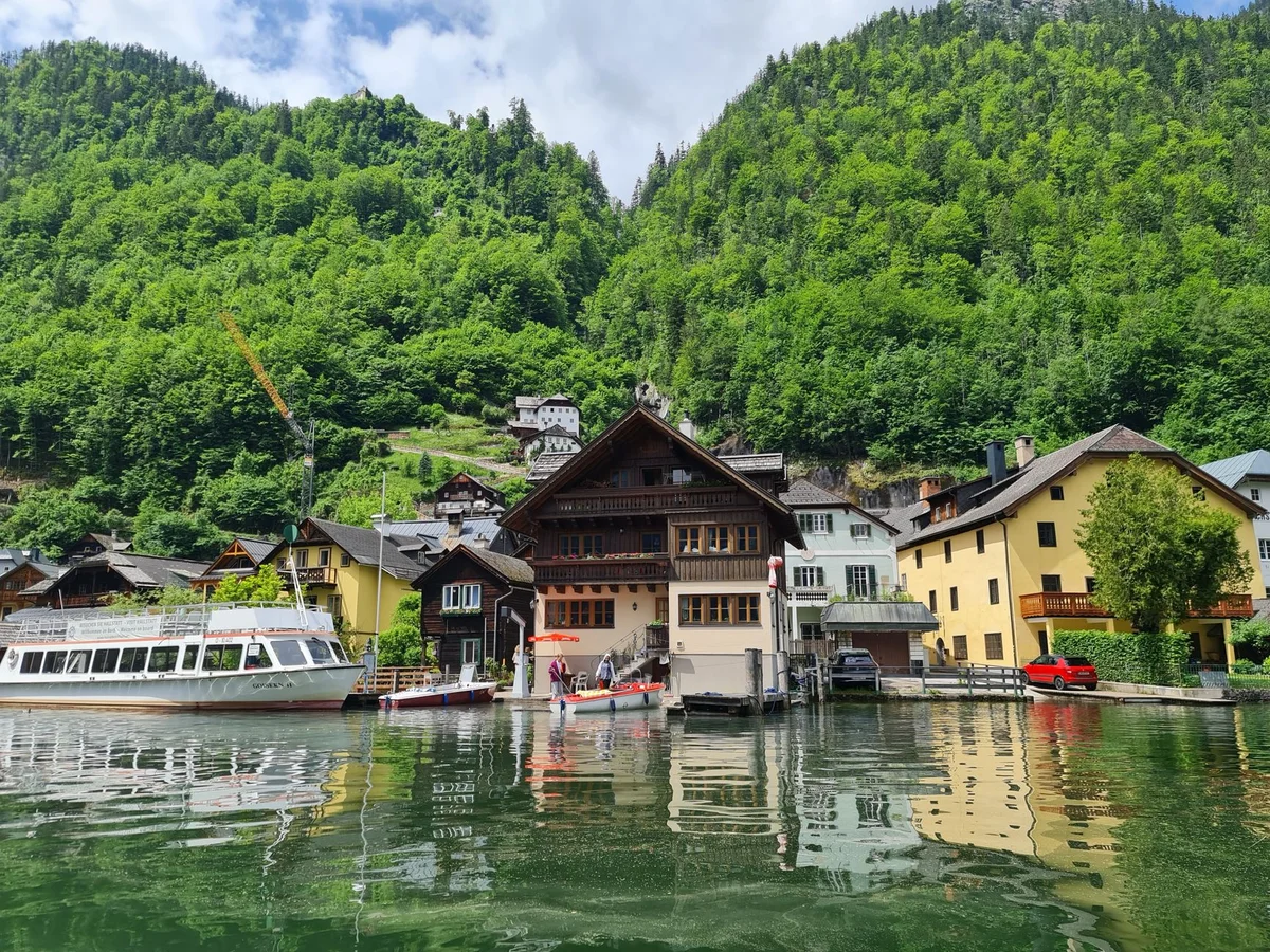 Hallstatt Old Town view 2