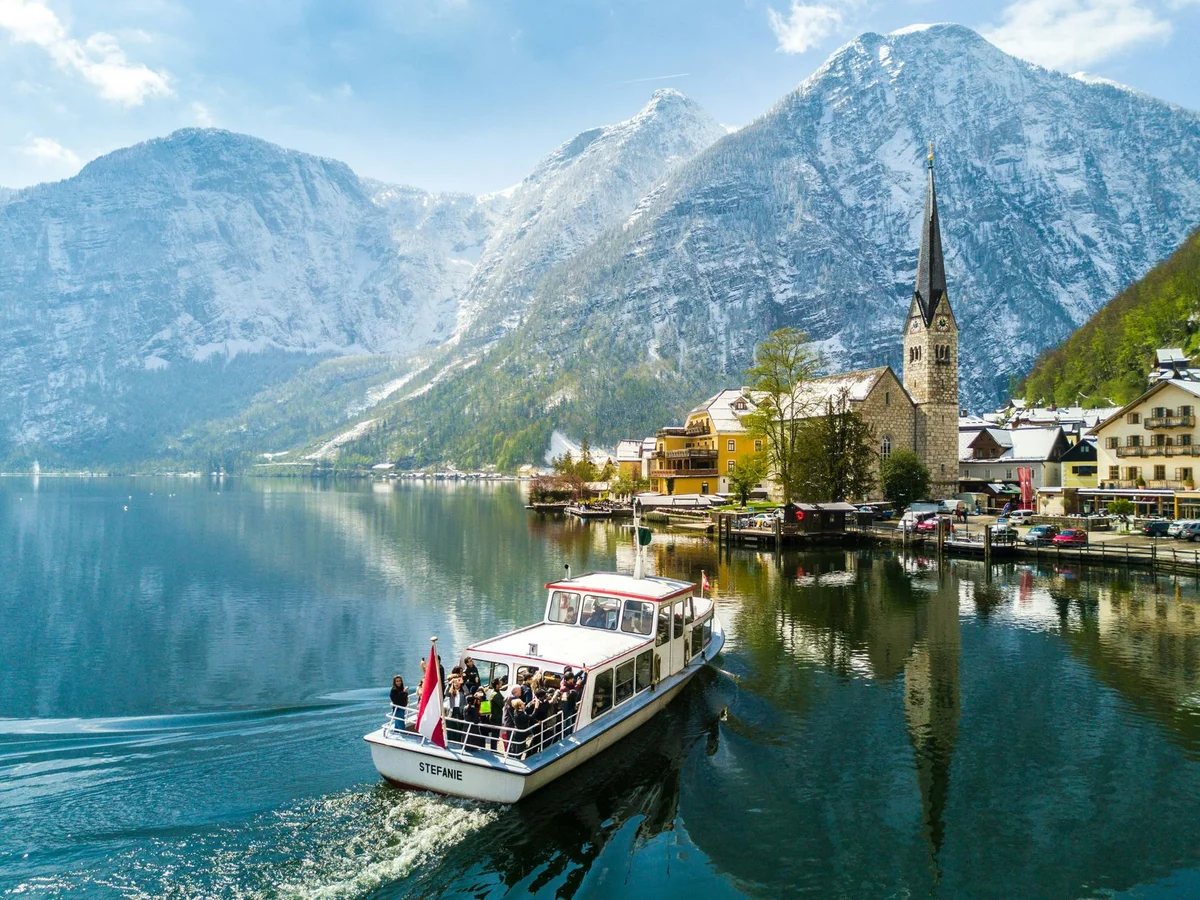Hallstatt Old Town view 1